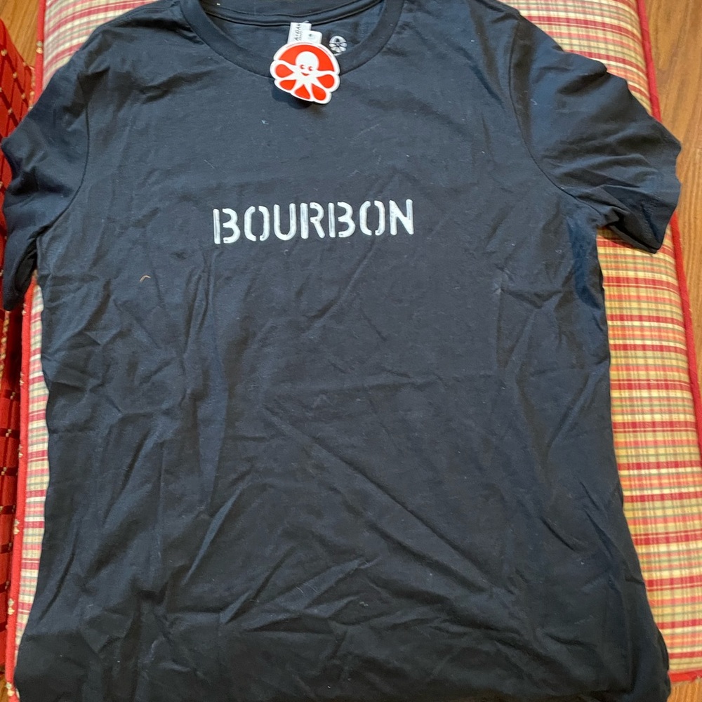 Shirt sleeves black bourbon tshirt